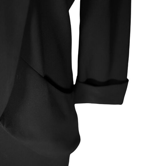 Banana Republic Women's Jacket Black Stretch Open Front Lined Blazer 4 NWT - Picture 8 of 8